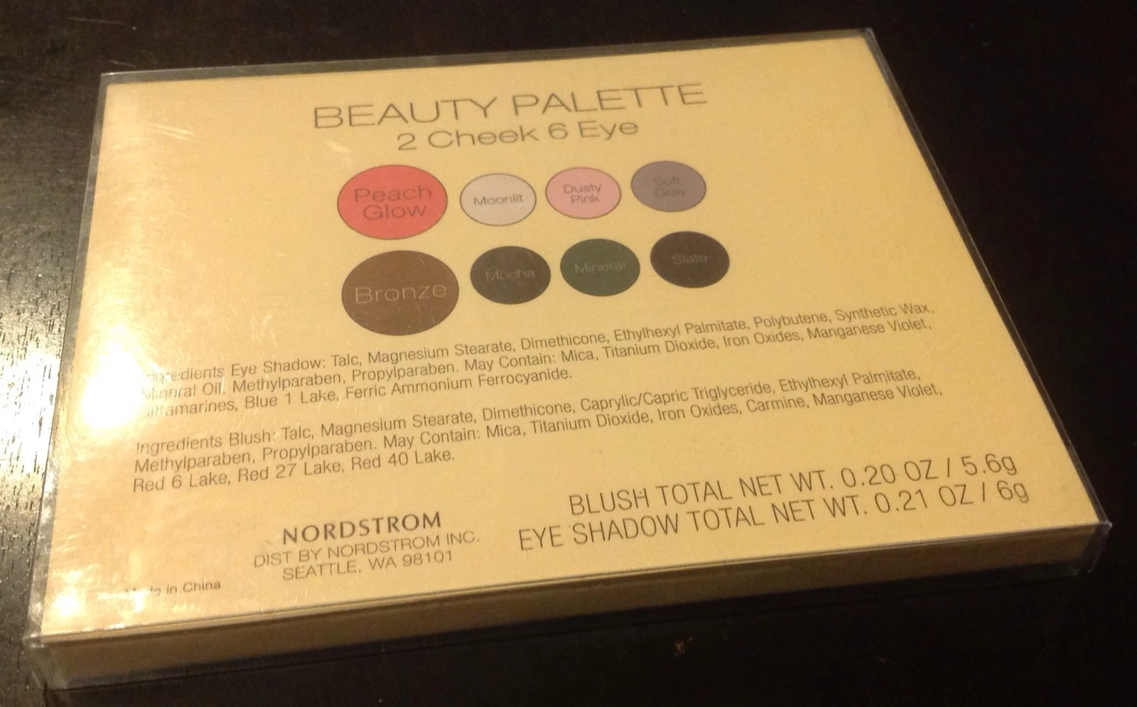 Nordstom Cheek &Lip Makeup Kit Palette NEW 100%+ GREAT COLORS!