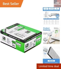 Efficient Heavy Duty 18 Gauge Staples - 3/4-Inch Galvanized for Various Projects