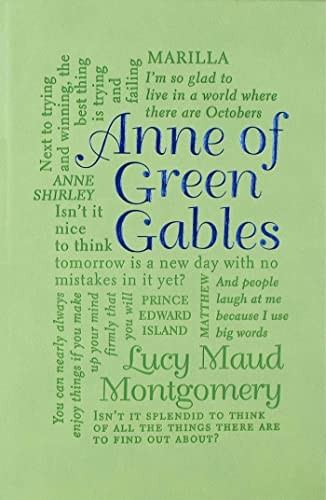 Anne of Green Gables (Word Cloud Classics) By Lucy Maud Montgomery