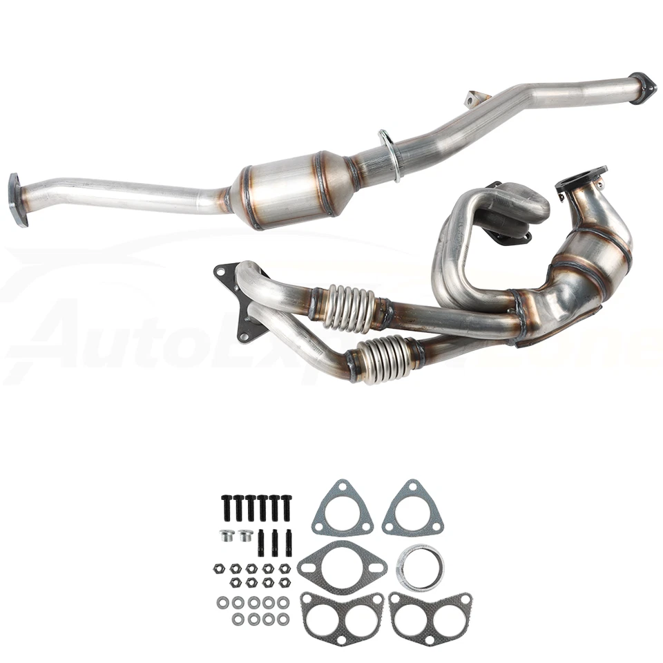 Front & Rear Catalytic Converter Set For 2006-2009 Subaru Legacy / Outback 2.5L Foto 4 de 4