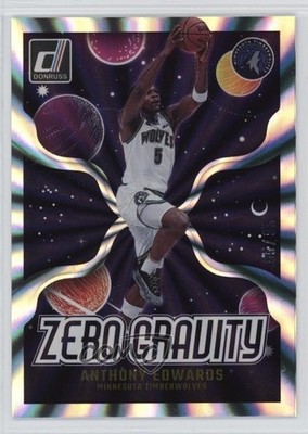 2024-25 Panini Donruss Zero Gravity Holo Laser 65/99 Anthony Edwards #7 f3p