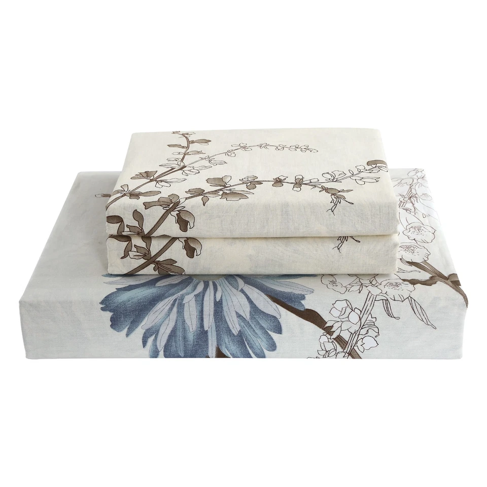 OPEN BOX ITEM: Daisy Silhouette 100% Cotton Bedding Set: 3pc Duvet Cover Set - Image 2 of 4