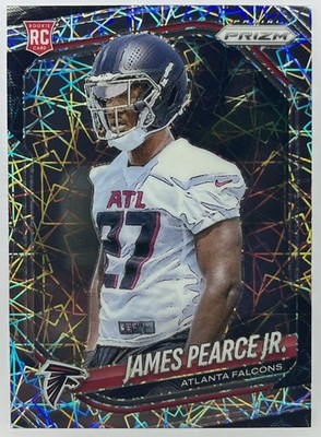 2025 Panini Prizm James Pearce Jr Rookie #364 Lazer Prizm Atlanta Falcons  NFL