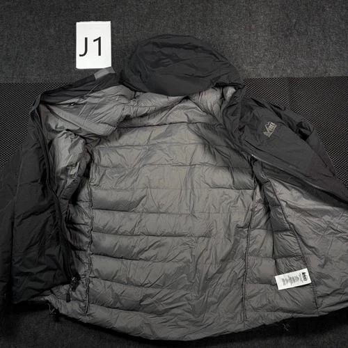 REI Stormhenge 850 Down Jacket Mens Large Black Waterproof Breathable Hooded image 5