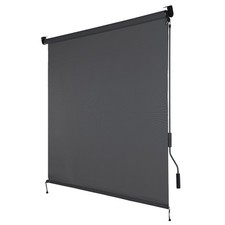 6ft W X 8ft H Outdoor Roller Shades 5 Openness Cordless Sun Roll Up Shade 6ft W X 8ft H Outdoor Roller Shades 5 Openness Cordless Sun Roll Up Shade