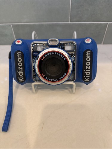 VTech KidiZoom Duo DX Digital Selfie Camera with MP3 Player Blue.