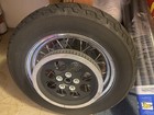 2001 HARLEY DAVIDSON ELECTRA GLIDE CLASSIC FLHTC LACED REAR WHEEL BENT LIP