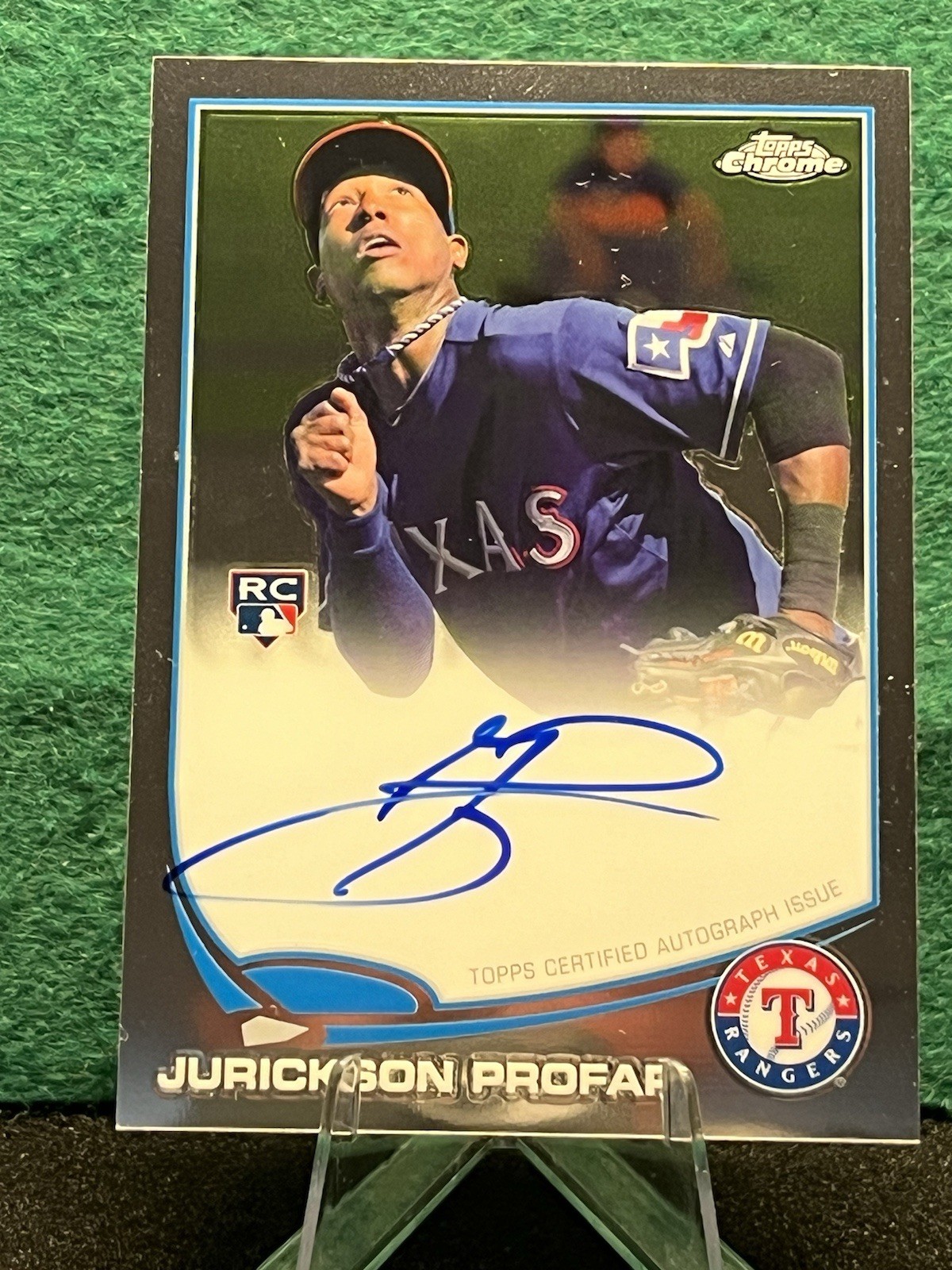 Jurickson Profar 2013 Topps Chrome #57 Rookie Autographs (AU, RC)