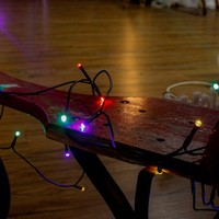 Lichterkette Deko 20 Led Bunt Rgb Mini Beleuchtung Party Weihnachten Indoor