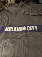 MLS ORLANDO CITY SOCCER SCARF; New + Tags; Gorgeous; 53"; Colorful