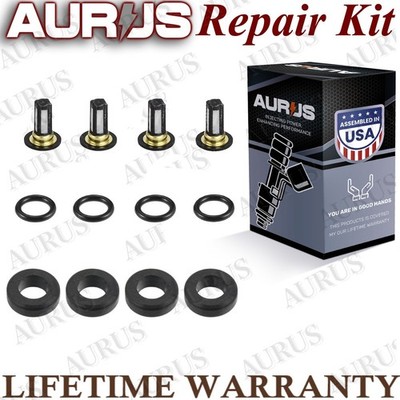 x4 Fuel Injector Repair Kits For 1999-2001 Honda CRV 2.0L I4 06164 PCA 000