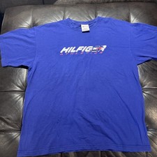Tommy Hilfiger Athletics Logo T-Shirt Sz XL Vintage 2000s USA Made
