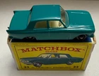 VTG Matchbox Lesney #33 Ford Zephyr 6 MK 111 Green Original Box Super Nice Car!!