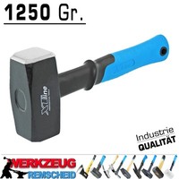 Profi FäUstel Schlosserhammer Werkstatt Vorschlag Hammer Fiberglas Ergo 1250G