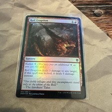 MTG Roil Eruption Zendikar Rising Foil #155
