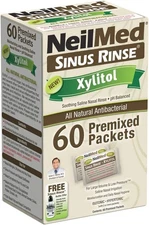NeilMed Sinus Rinse Premixed Refill Packets with Xylitol, 60ct. 