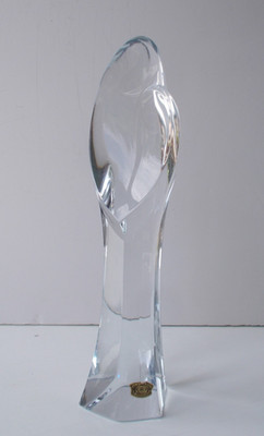 Madonna and Child, Val Saint Lambert, Rene Delvenne figurine, Belgium, 1950s