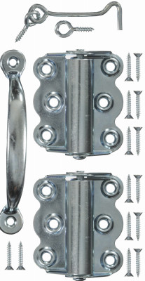 SCREEN DOOR SET - ZINC PLATED -V29HZP