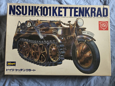 NSU HK 101 Kettenkrad - Italeri 7404 - 1/9