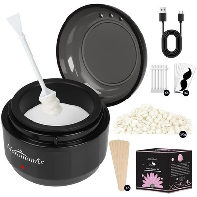 Nose Waxing Kit for Women & Men - Mini Portable Wax Warmer for Nose/Ear/Eyebr...