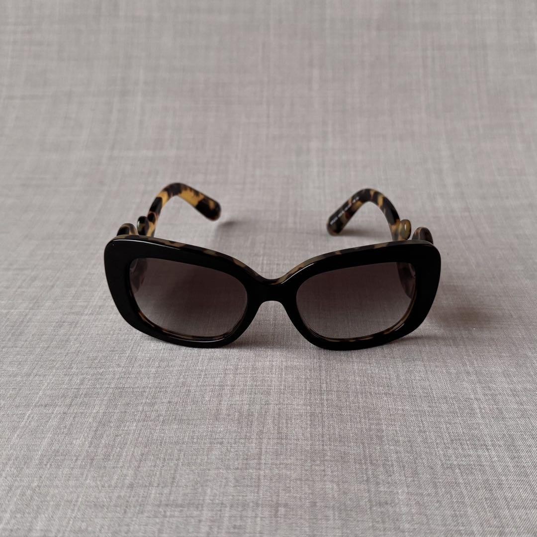 PRADA Minimal Baroque Sunglasses SPR270 NAI0A7 Near Unused