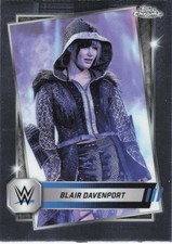 2025 Topps Chrome WWE Blair Davenport #189 SmackDown Wrestling Card NM