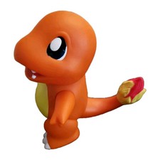 Tomy Pokemon CHARMANDER Figura 5" 1999 Juguete Vinilo Articulado CGTSJ JAPÓN CASI NUEVO