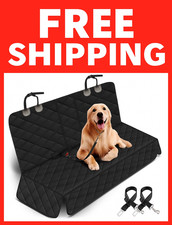 Waterproof Dog Car Seat Cover for Back Seat - Non-Slip Protector for Vehicles