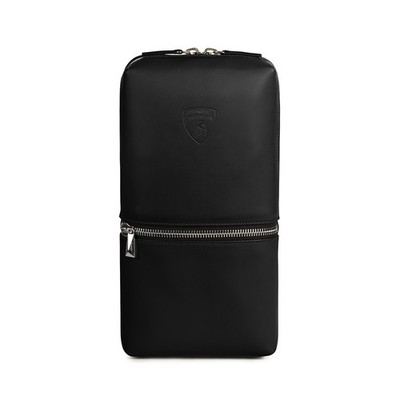 Original Lamborghini Tasche, Crossbody Bag, Umhängetasche, Echt Leder, Diamond