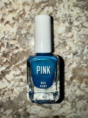 VICTORIA'S SECRET PINK NAIL PAINT NAIL POLISH TEAL WITH IT NEW RARE HTF