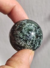 Seraphinite / Serafinite / Clinochlor ~ Magic Gemstone Ball Massage & Decoration S