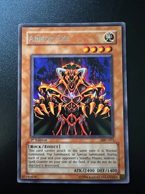 Armor Exe MFC-075 Rare 1st Edition Near Mint Yugioh