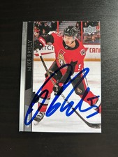 Mike Reilly Signed Upper Deck 2020-21 Series 1 Card Ottawa Senators #130 Auto