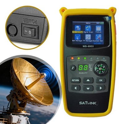 Satellitensignalfinder Camping Satfinder für HD DVB-S+DVB-S2 8PSK SAT Messgerät