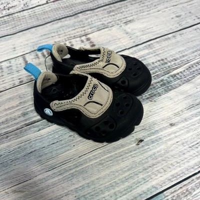 Crocs Baby Boys Slip-On Clog Shoes Size 3 Lightweight 