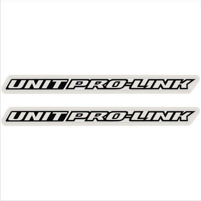 2PCS UNIT PRO LINK Sticker for HONDA CBR 600 1000 RR Swingarm