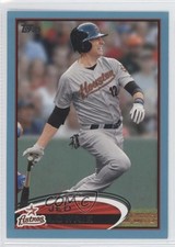 2012 Topps Wal-Mart Blue Border Jed Lowrie #455 0a7