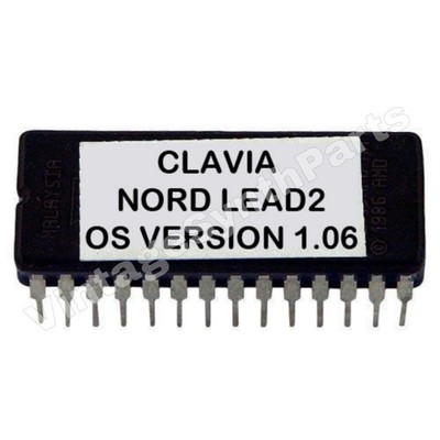 Clavia Nord Lead 2 Final OS Version 1.06 Eprom Für Rack Und Keyboard Update Rom