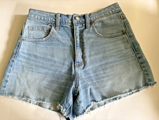 Women's Universal Thread Blue 90's Cut Off Jean Shorts Sz. 6/R