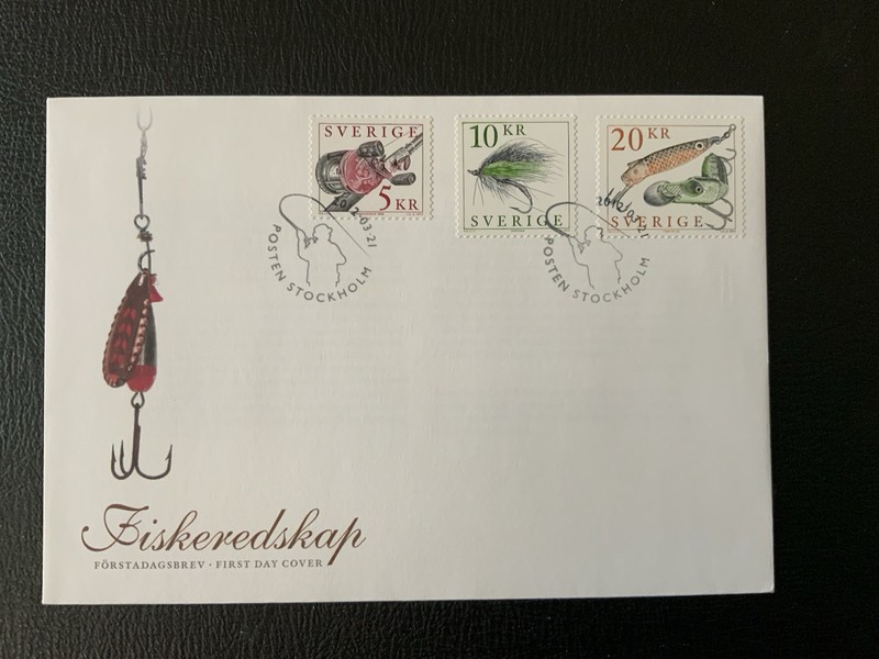 Sweden 2012 #2680-2682 Fishing Lures - FDC