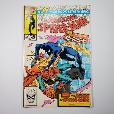 Marvel Comics Amazing Spider-Man #275 VF/NM Key Issue Origin Story Retold