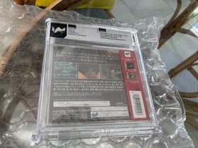 Tomb Raider Raiders 1 Sega Saturn Japanese First New Sealed WATA A+ 9.0 NOT VGA