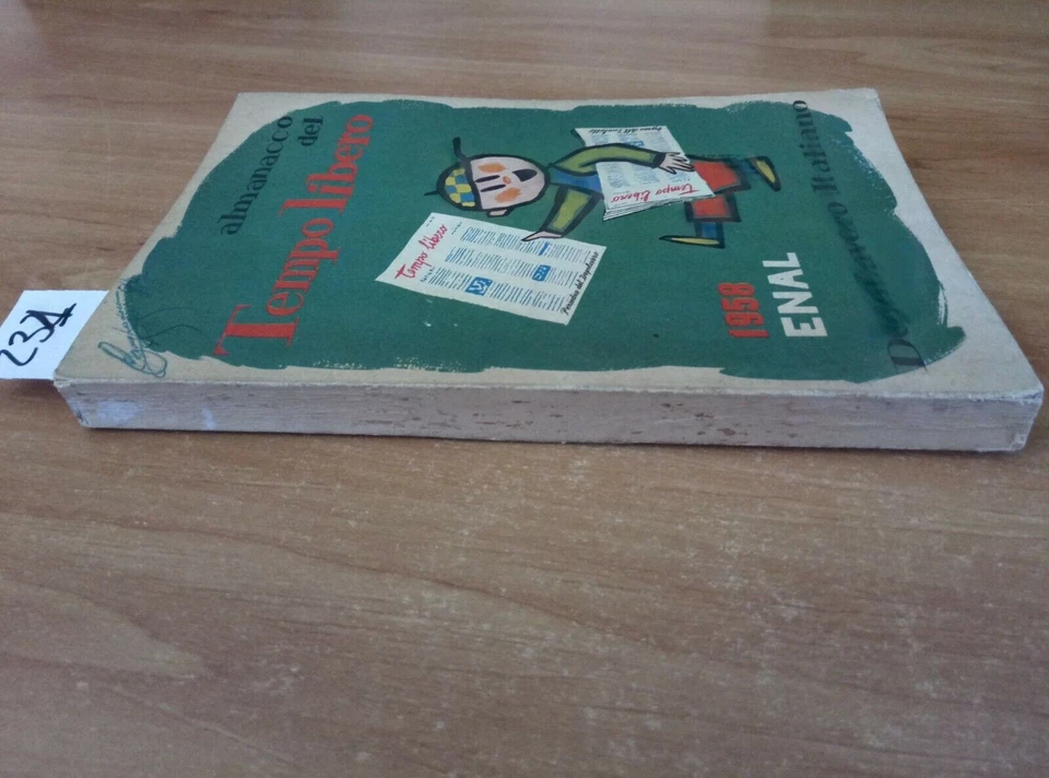 Almanaco Del Tiempo Libre 1958 Enal Dopolavoro Italiano (231) - Imagen 3 de 3