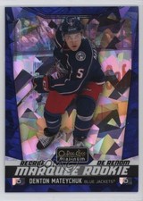 2024 O-Pee-Chee Platinum Marquee Rookies Blue Fragments Denton Mateychuk 1e7g