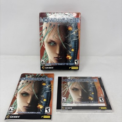 Homeworld 2 Sierra Real-time Strategy CD-ROM PC Computer Game Big Box