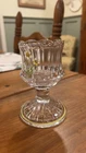VINTAGE FENTON CANDLE HOLDER.  December