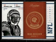 2012 Panini Prestige #25 Mohamed Sanu NFL Passport