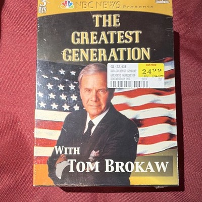 Timeless Media Group The Greatest Generation w/ Tom Brokaw 3-DVD Documentary