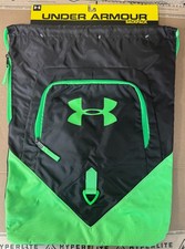 Under Armour Undeniable Drawstring Sackpack Black/Green