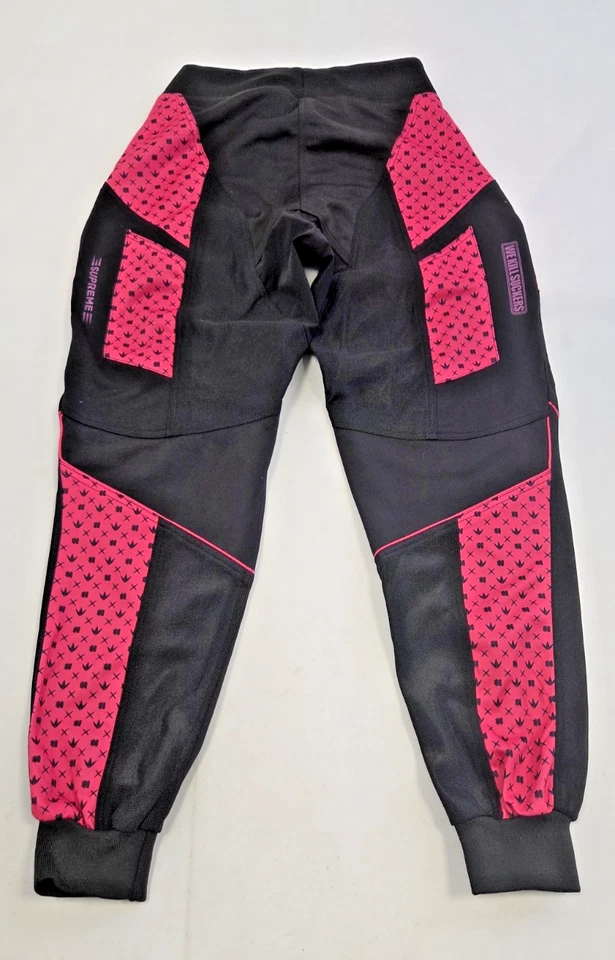 Pantalones de chándal Bunkerkings Supreme raros 1 de 1 - rosa/negro - grandes Foto 2 de 4